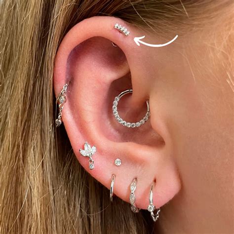 helix piercings